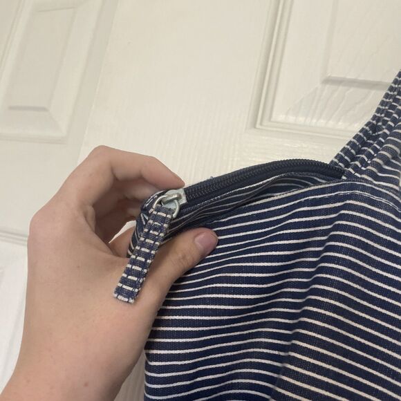 Large Old Navy Nautical Canvas Tote Vacation Bag - Picture 2 of 6